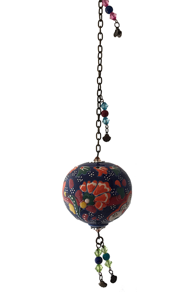 Chained Ceramic Ball - 5 cm